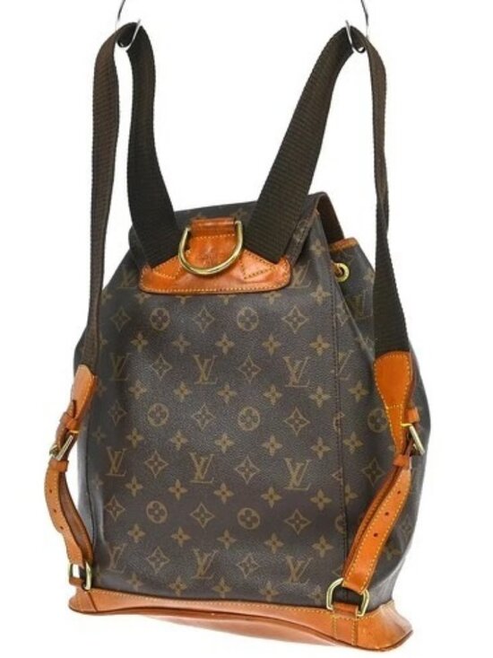 BUYIT03 LOUIS VUITTON MONTSOURIS GM BACKPACK MONOGRAM M51135 SD0012 YQ07977 main image 6